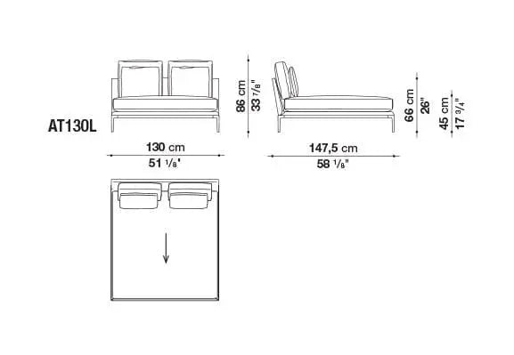 B&B Atoll Sofa | B&B Italia | JANGEORGe Interior Design