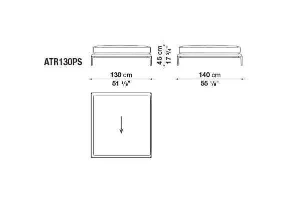 B&B Atoll Sofa | B&B Italia | JANGEORGe Interior Design