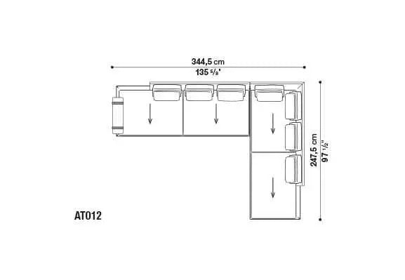 B&B Atoll Sofa | B&B Italia | JANGEORGe Interior Design
