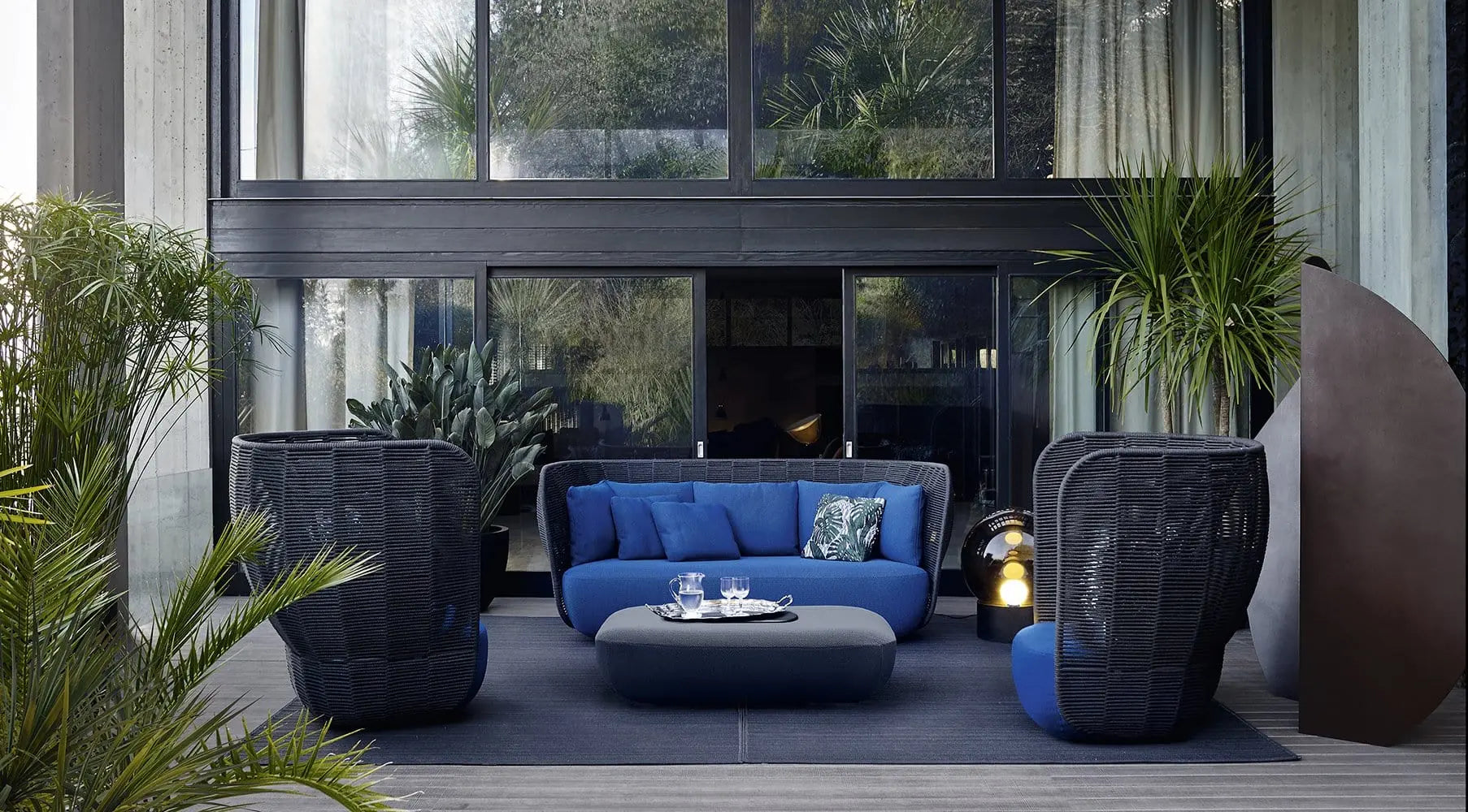 Bay Outdoor Sofa | B&B Italia | JANGEORGe Interior Design