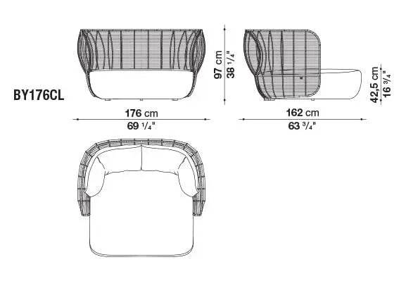 Bay Outdoor Sofa | B&B Italia | JANGEORGe Interior Design