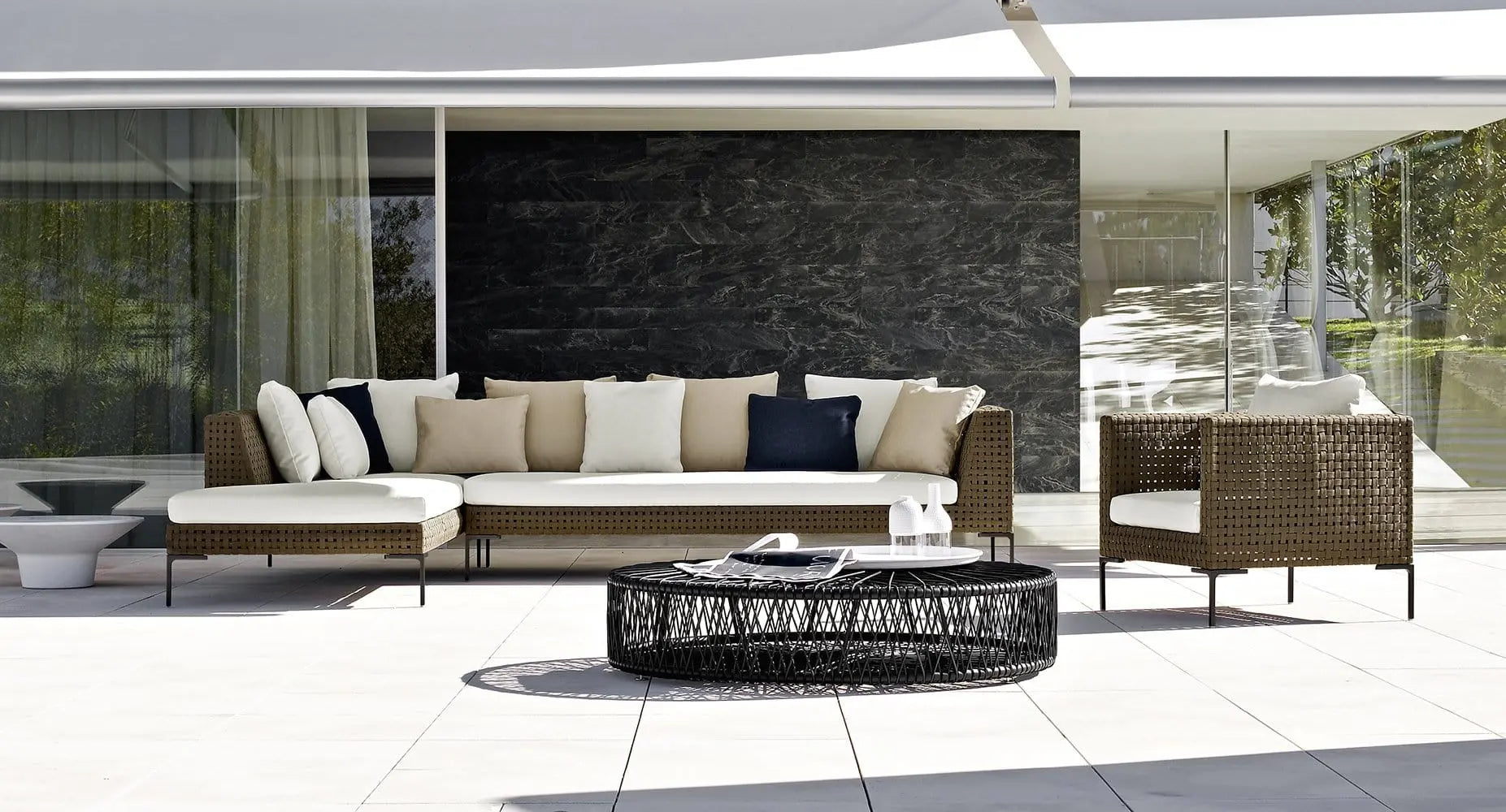 Charles Outdoor Sofa | B&B Italia | JANGEORGe Interior Design