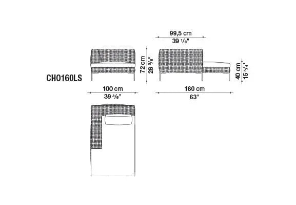 Charles Outdoor Sofa | B&B Italia | JANGEORGe Interior Design