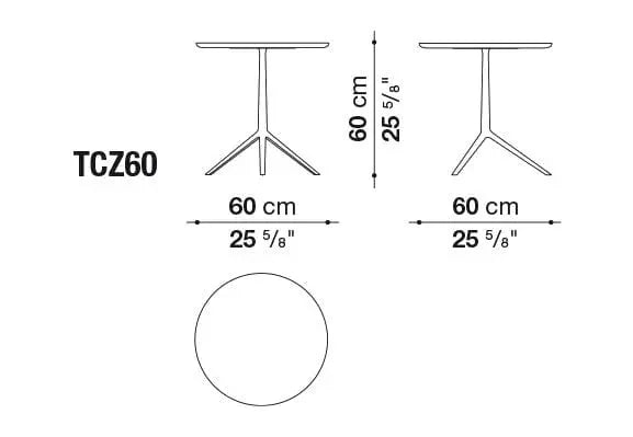 Cozy Small Table | B&B Italia | JANGEORGe Interior Design