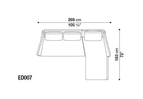 Édouard Sofa | B&B Italia | JANGEORGe Interior Design