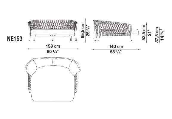 Erica '19 Sofa | B&B Italia | JANGEORGe Interior Design