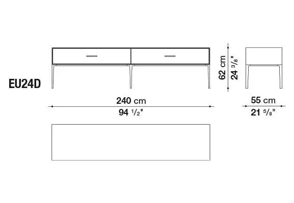 Eucalipto Storage Unit | B&B Italia | JANGEORGe Interior Design