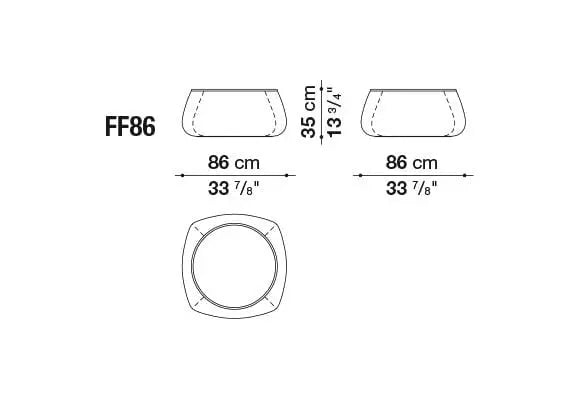 Fat-Fat - Lady-Fat Small Table | B&B Italia | JANGEORGe Interior Design