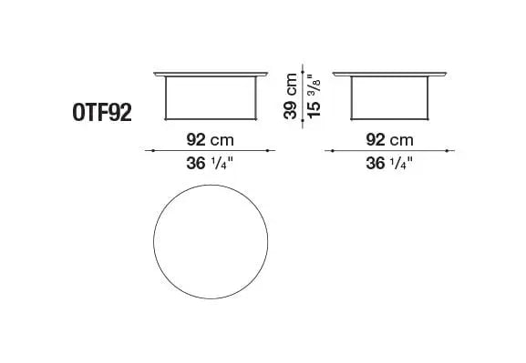 Fat-Fat Outdoor Small Table | B&B Italia | JANGEORGe Interior Design