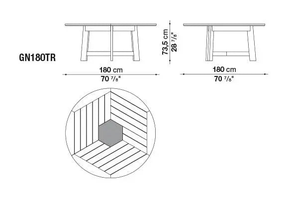 Ginestra Table | B&B Italia | JANGEORGe Interior Design