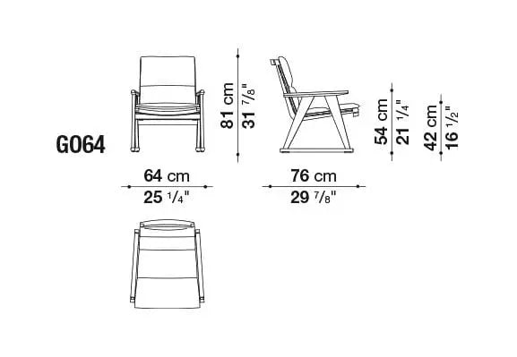 Gio Armchair | B&B Italia | JANGEORGe Interior Design