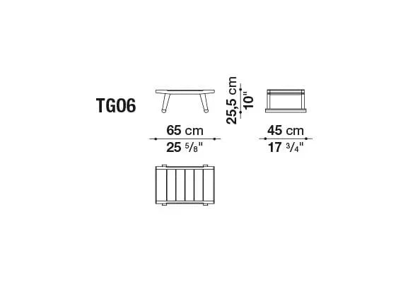 Gio Small Table | B&B Italia | JANGEORGe Interior Design
