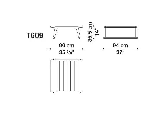 Gio Small Table | B&B Italia | JANGEORGe Interior Design