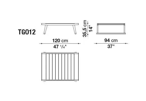 Gio Small Table | B&B Italia | JANGEORGe Interior Design
