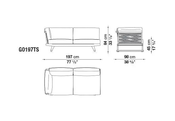 Gio Sofa | B&B Italia | JANGEORGe Interior Design