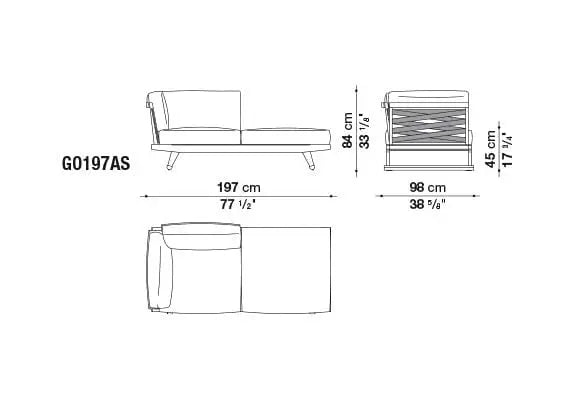 Gio Sofa | B&B Italia | JANGEORGe Interior Design