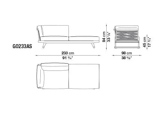 Gio Sofa | B&B Italia | JANGEORGe Interior Design