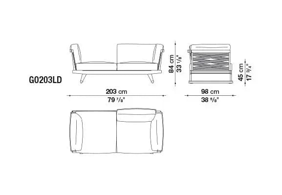 Gio Sofa | B&B Italia | JANGEORGe Interior Design