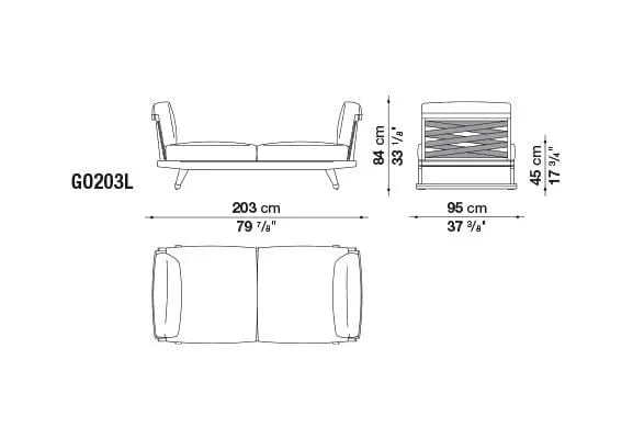 Gio Sofa | B&B Italia | JANGEORGe Interior Design
