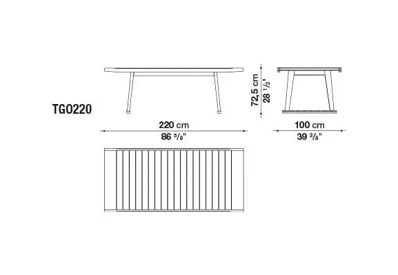 Gio Table | B&B Italia | JANGEORGe Interior Design