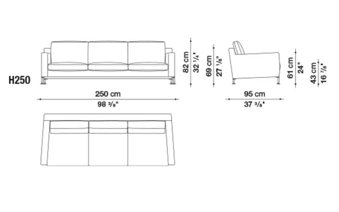 Harry Sofa | B&B Italia | JANGEORGe Interior Design