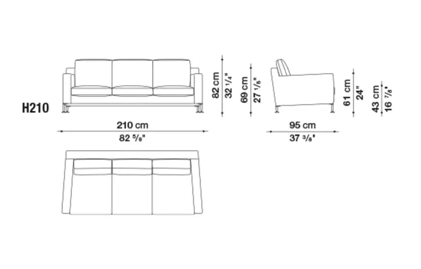 Harry Sofa | B&B Italia | JANGEORGe Interior Design