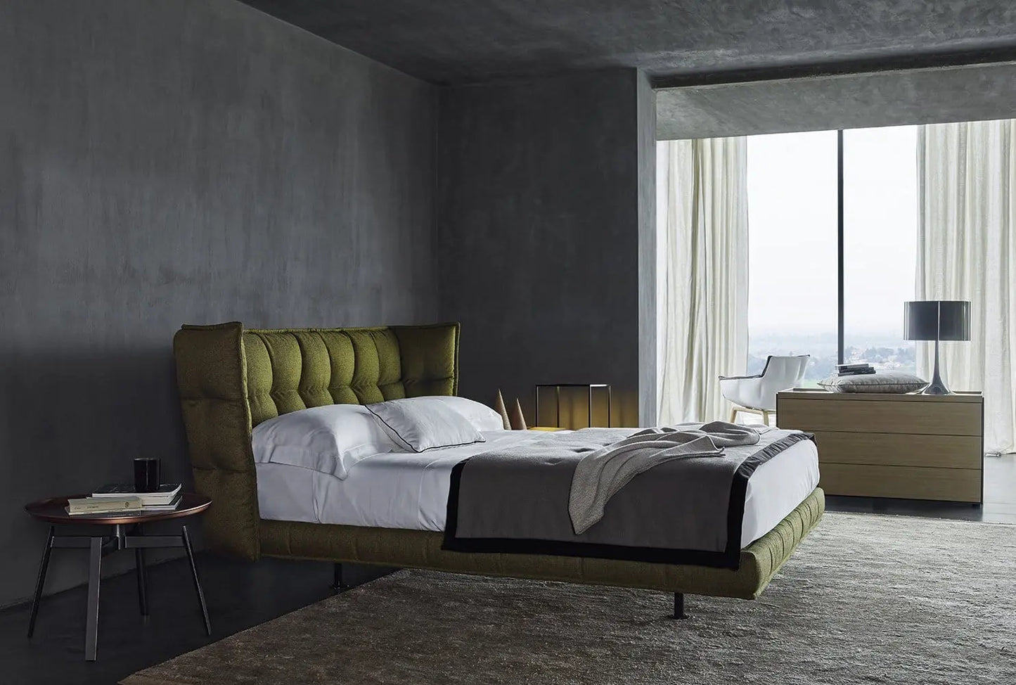 Husk Bed | B&B Italia | JANGEORGe Interior Design