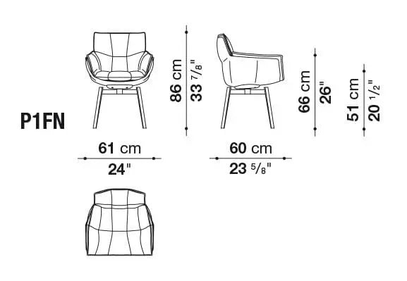 Husk Chair | B&B Italia | JANGEORGe Interior Design