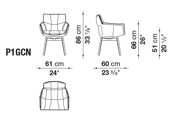 Husk Chair | B&B Italia | JANGEORGe Interior Design