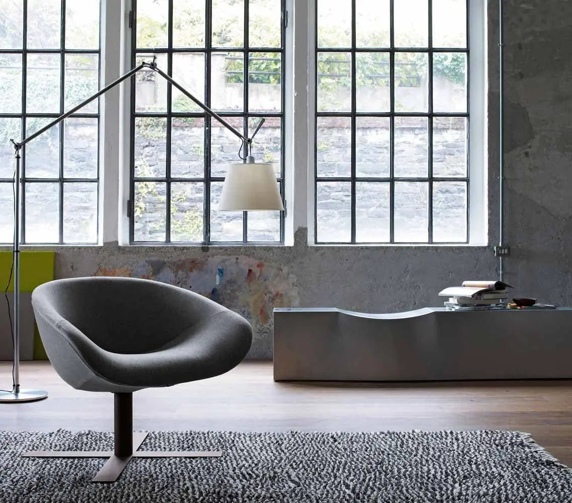 Mart Small Swivel Armchair | B&B Italia | JANGEORGe Interior Design