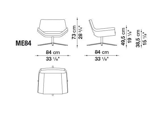 Metropolitan Armchair | B&B Italia | JANGEORGe Interior Design