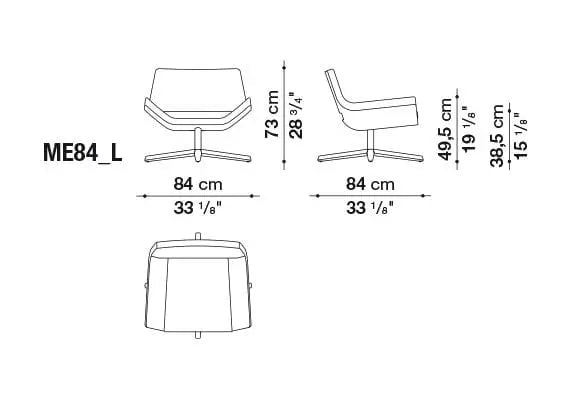Metropolitan Armchair | B&B Italia | JANGEORGe Interior Design