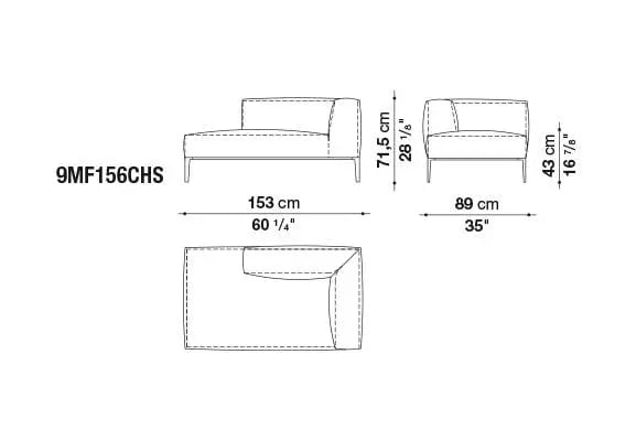 Michel Effe Sofa | B&B Italia | JANGEORGe Interior Design