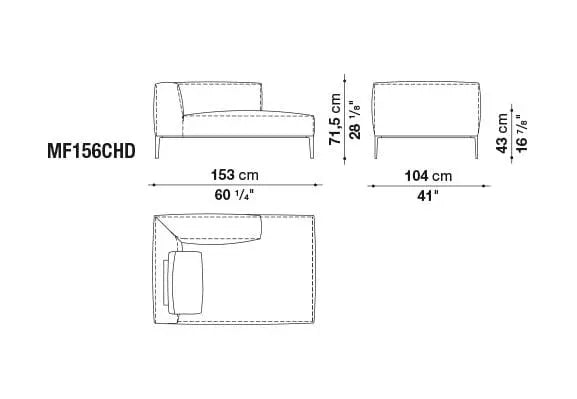 Michel Effe Sofa | B&B Italia | JANGEORGe Interior Design