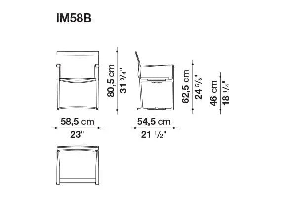 Mirto Indoor Chair | B&B Italia | JANGEORGe Interior Design
