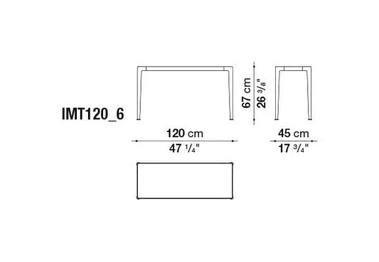 Mirto Indoor Side Table | B&B Italia | JANGEORGe Interior Design