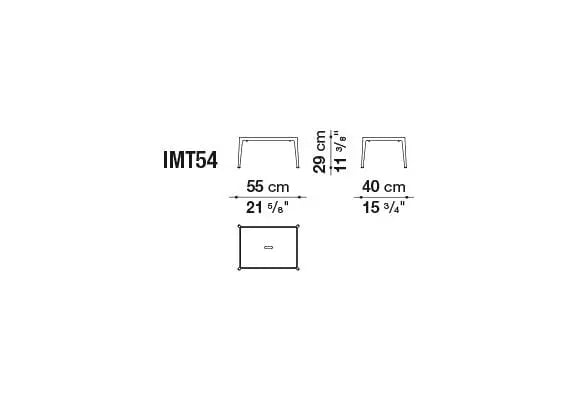 Mirto Indoor Small Table | B&B Italia | JANGEORGe Interior Design