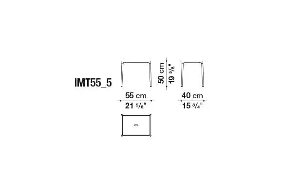 Mirto Indoor Small Table | B&B Italia | JANGEORGe Interior Design