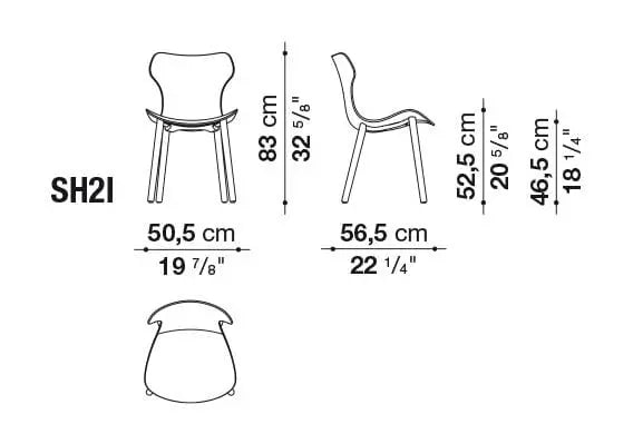 Papilio Shell Chair | B&B Italia | JANGEORGe Interior Design