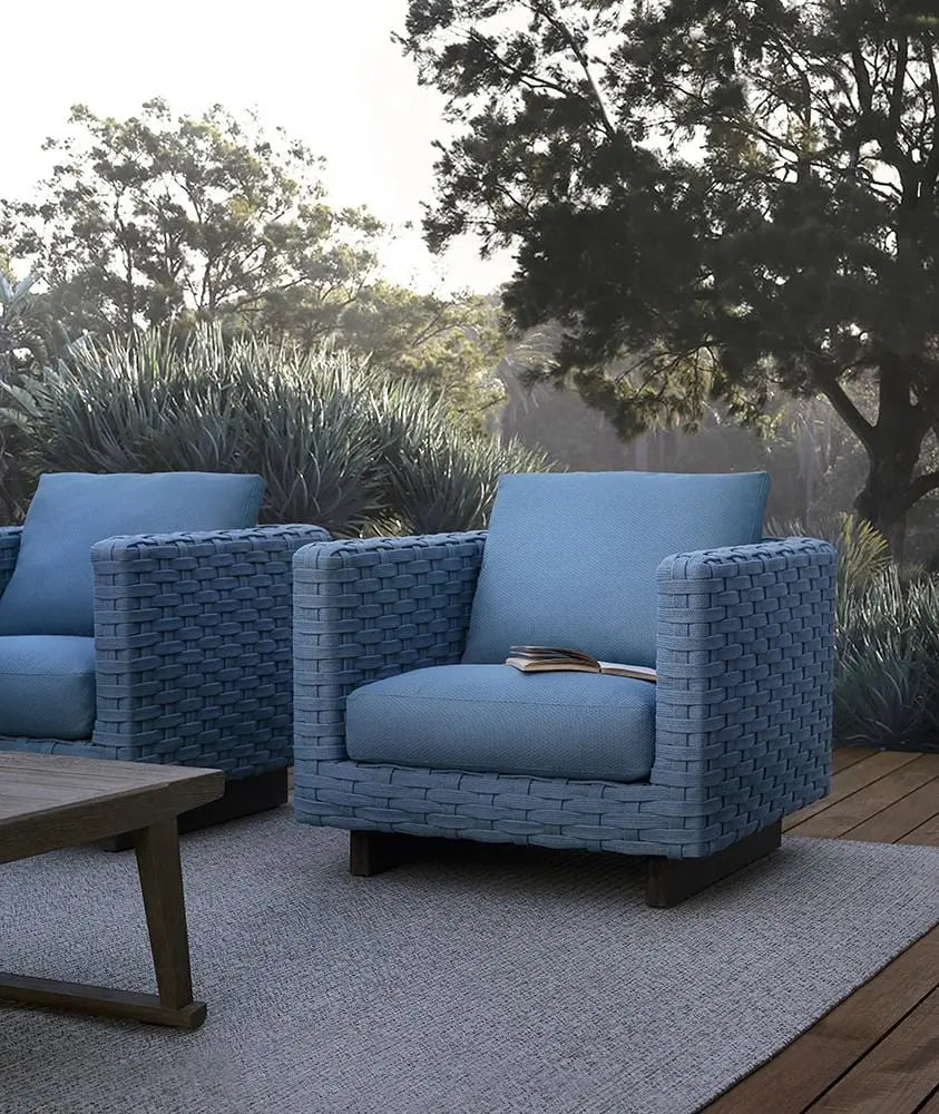 Ray Outdoor Fabric Armchair | B&B Italia | JANGEORGe Interior Design