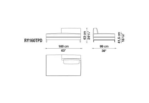 Ray Sofa | B&B Italia | JANGEORGe Interior Design