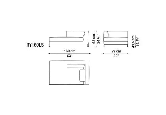 Ray Sofa | B&B Italia | JANGEORGe Interior Design