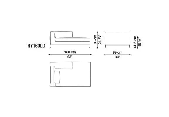 Ray Sofa | B&B Italia | JANGEORGe Interior Design