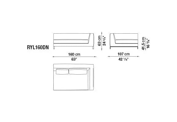 Ray Sofa | B&B Italia | JANGEORGe Interior Design