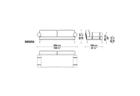 Ribes Sofa | B&B Italia | JANGEORGe Interior Design