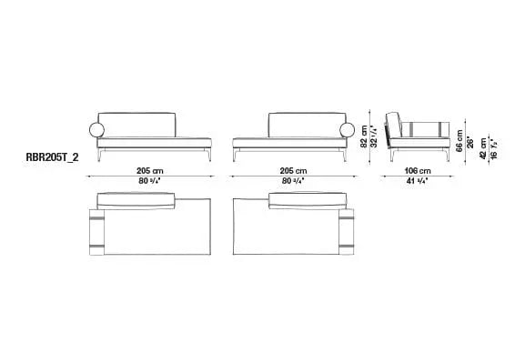 Ribes Sofa | B&B Italia | JANGEORGe Interior Design