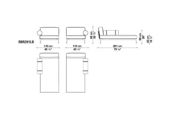 Ribes Sofa | B&B Italia | JANGEORGe Interior Design