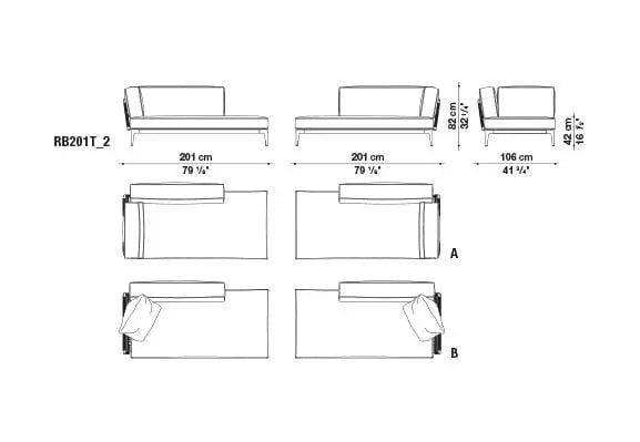 Ribes Sofa | B&B Italia | JANGEORGe Interior Design