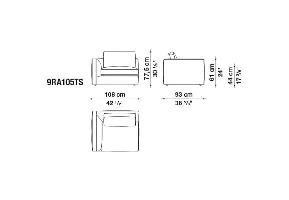 Richard Sofa | B&B Italia | JANGEORGe Interior Design