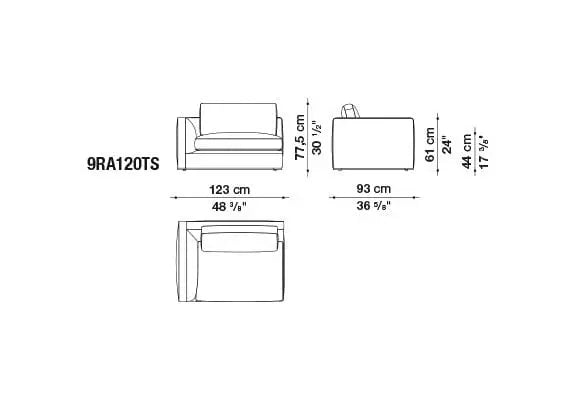 Richard Sofa | B&B Italia | JANGEORGe Interior Design